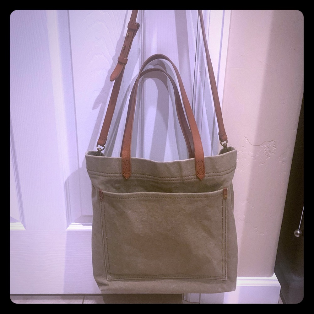 Madewell Medium Canvas Transport